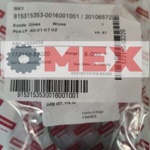 17215983220 Zestaw podkładek dystansowych Ø-38 mm Yanmar SV26