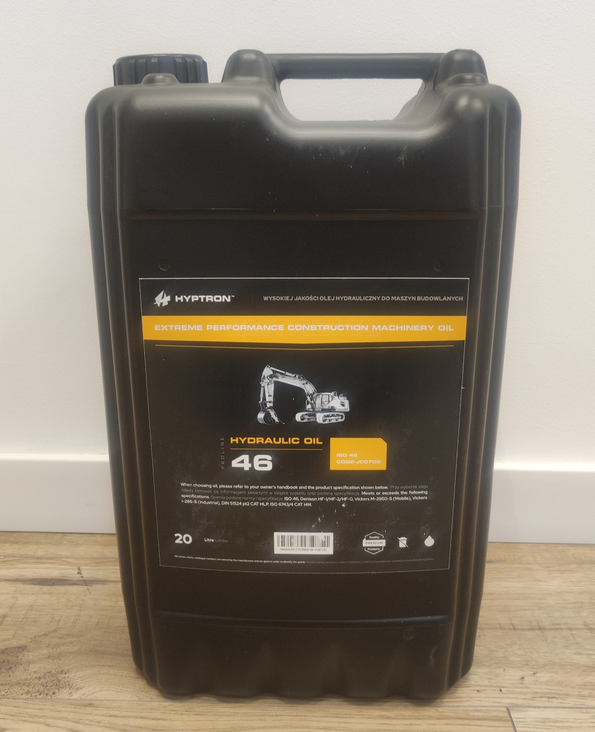 JC0703 Olej hydrauliczny HP46 20L